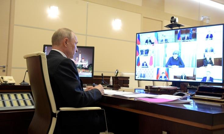 Глава Дагестана принял участие в совещании Президента РФ по вопросам противодействия распространению коронавирусной инфекции